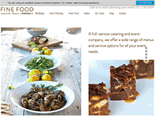 Tablet Screenshot of marksthespotfinefood.com